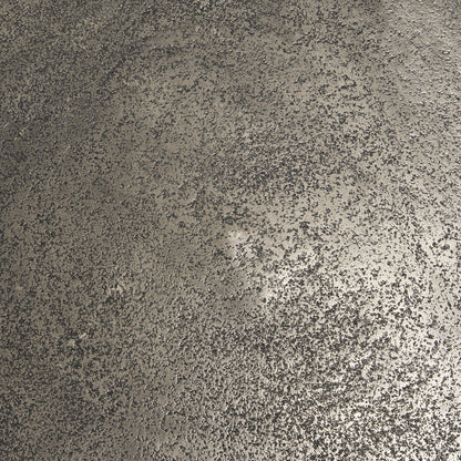 Mercana Maggie Textured Silver Round Accent Table
