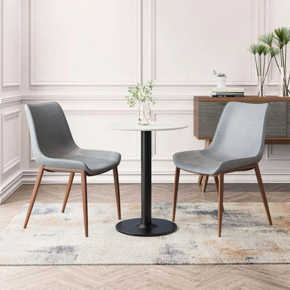 Magnus Leather Dining Chair 2PC - LOOMLAN - Zuo Modern - Dining Chairs