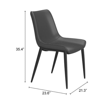 Magnus Leather Dining Chair 2PC