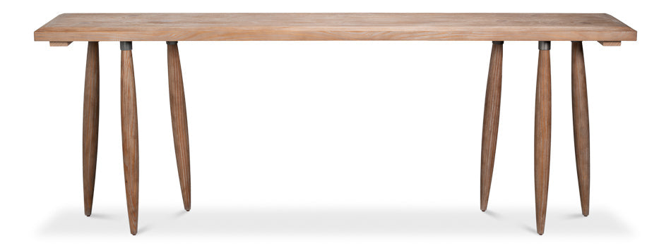 Sarreid Magnus Natural Wooden Console Table