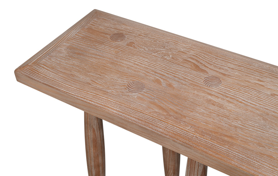 Sarreid Magnus Natural Wooden Console Table