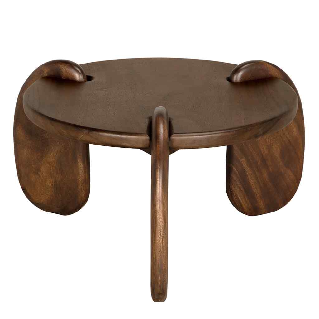 Mahatma Wooden Round Coffee Table