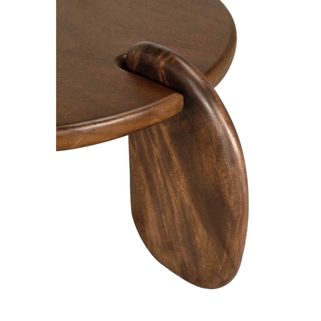 Mahatma Wooden Round Coffee Table