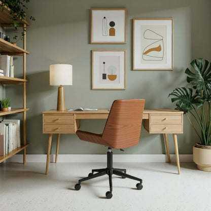 Zuo Modern Maker Faux Leather Office Chair