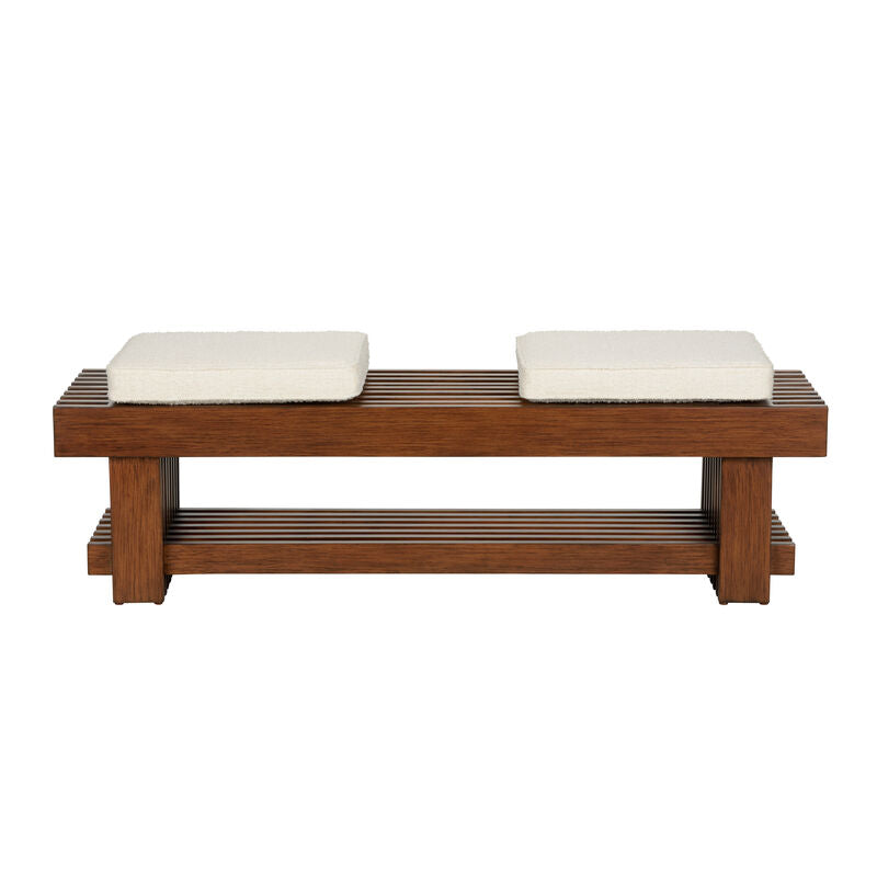 Maki Backless Bedroom Bench-Bedroom Benches-Wildwood-LOOMLAN