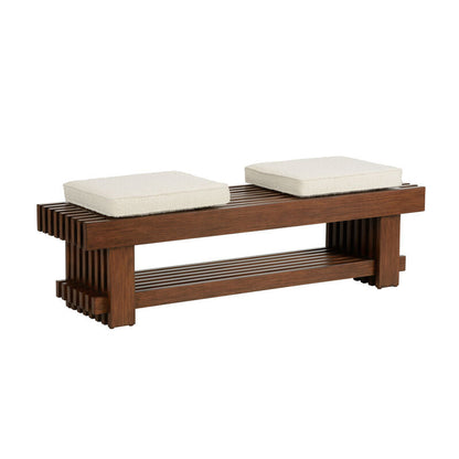 Maki Backless Bedroom Bench-Bedroom Benches-Wildwood-LOOMLAN
