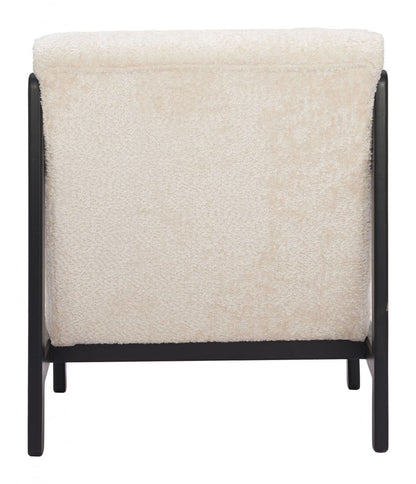 Zuo Modern Maki Shearling Fabric Accent Chair