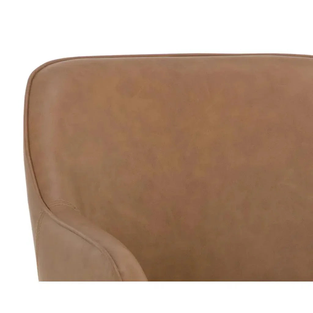 SUNPAN Malachi Leather Dining Armchair