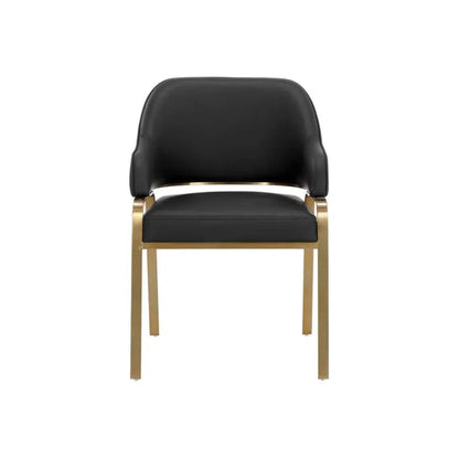 SUNPAN Malachi Leather Dining Armchair