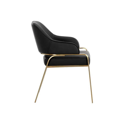 SUNPAN Malachi Leather Dining Armchair