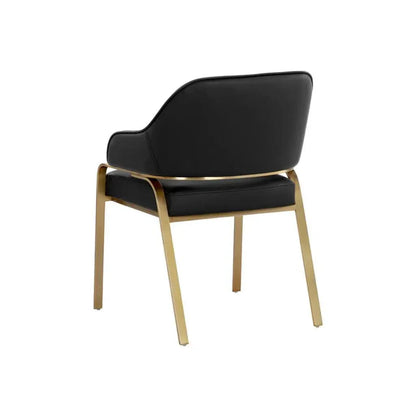 SUNPAN Malachi Leather Dining Armchair