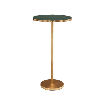 Malachite Green Lacquer Top Side Table-Side Tables-Chelsea House-LOOMLAN