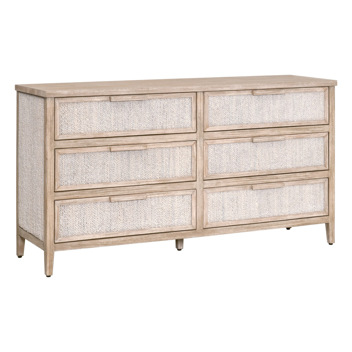 Malay 6-Drawer Double Dresser-Dressers-Essentials For Living-Sideboards and Things