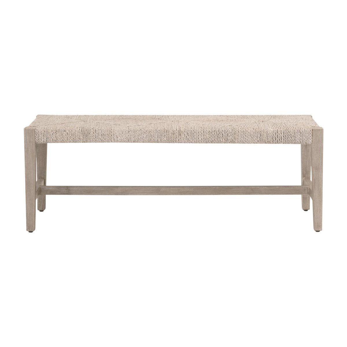 Essentials For Living Malay 52" Natural Abaca Rope Warp Dining Bench