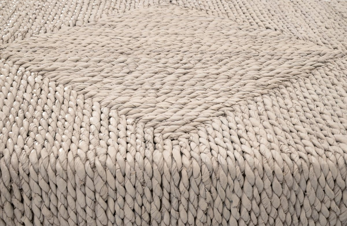 Essentials For Living Malay 52" Natural Abaca Rope Warp Dining Bench