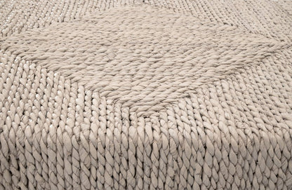 Essentials For Living Malay 52" Natural Abaca Rope Warp Dining Bench