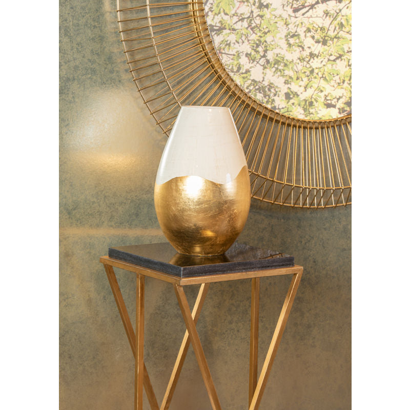 Wildwood Malcolm Iron Framed Golden Pedestal