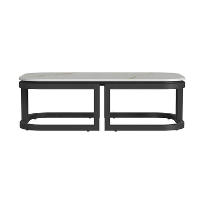 Malibu Aluminum Framed Outdoor Coffee Table -- view 10