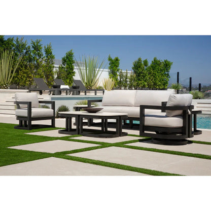 Malibu Aluminum Framed Outdoor Coffee Table -- view 2