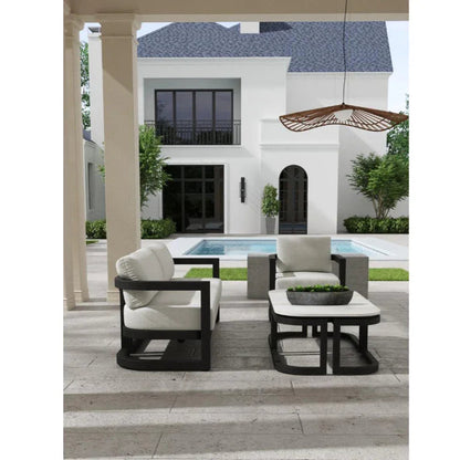 Malibu Aluminum Framed Outdoor Coffee Table -- view 6