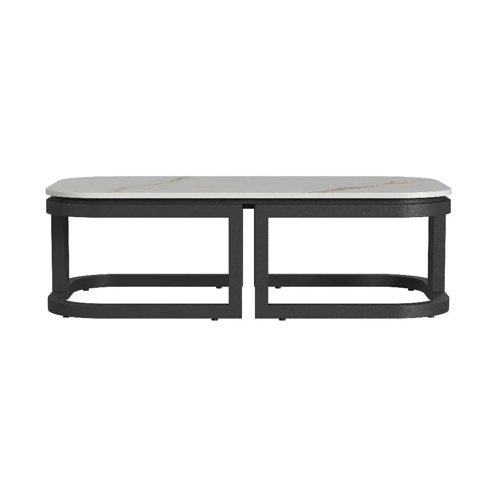 Malibu Aluminum Framed Outdoor Coffee Table -- view 8