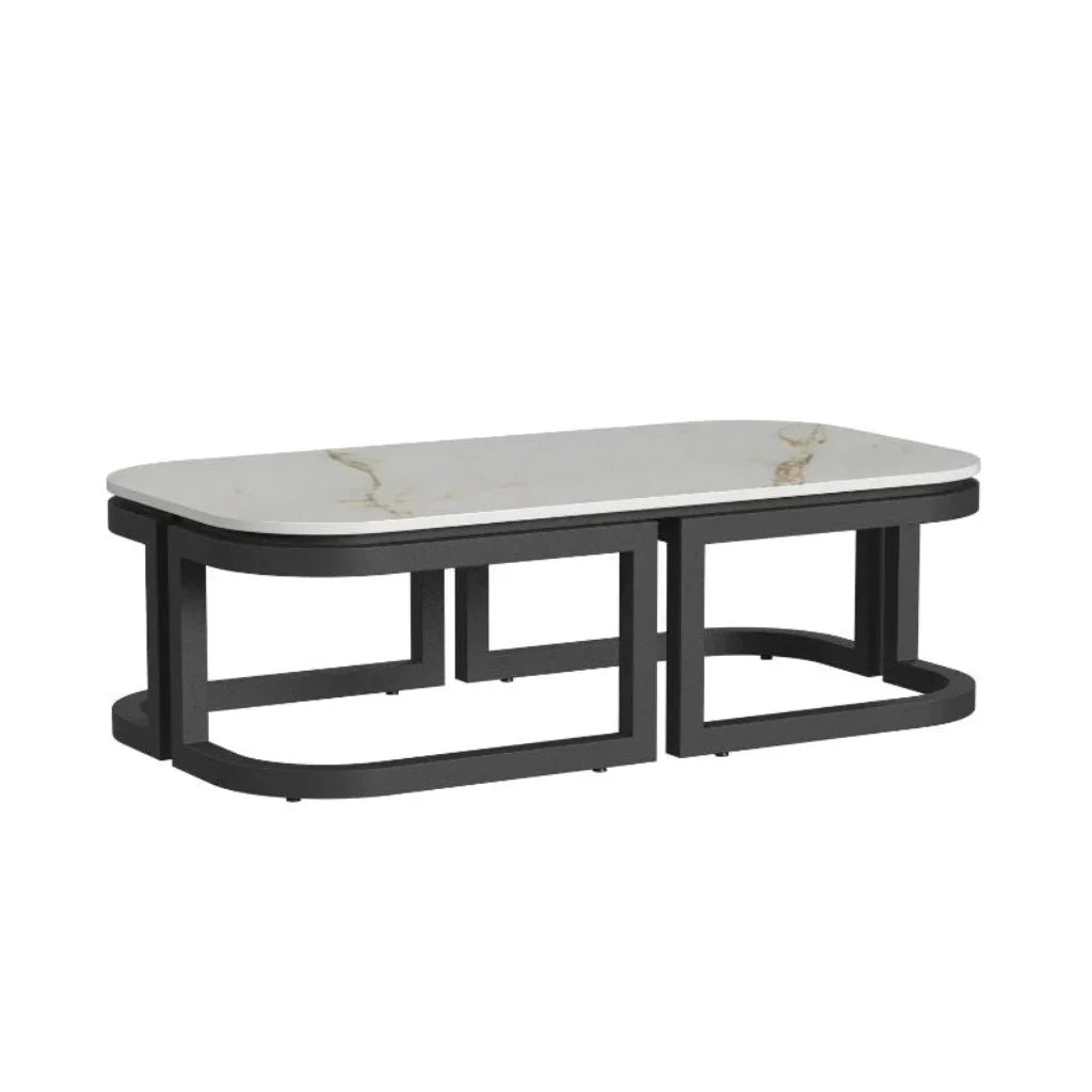 Malibu Aluminum Framed Outdoor Coffee Table