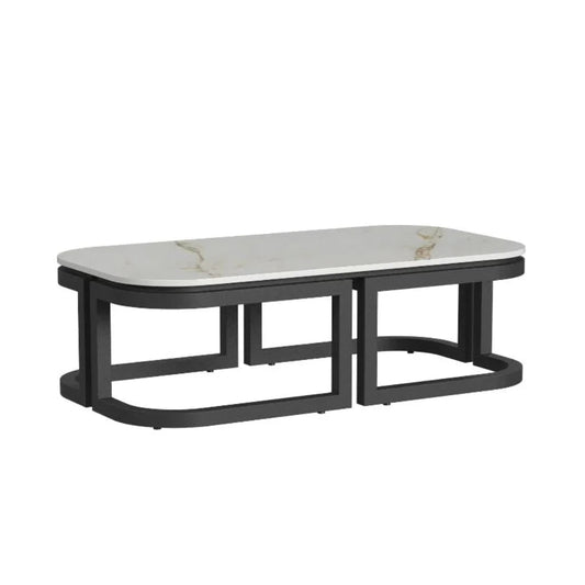 Malibu Aluminum Framed Outdoor Coffee Table