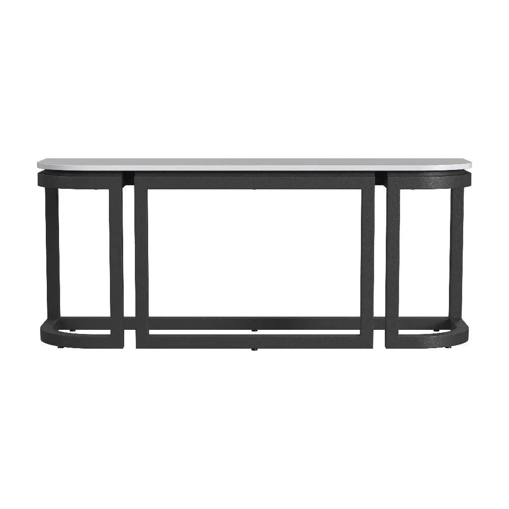 Malibu Aluminum Framed Outdoor Console Table -- view 2