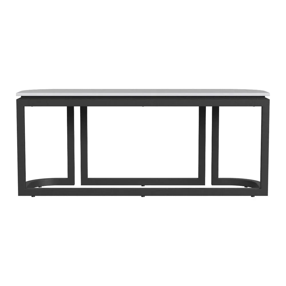 Malibu Aluminum Framed Outdoor Console Table -- view 4