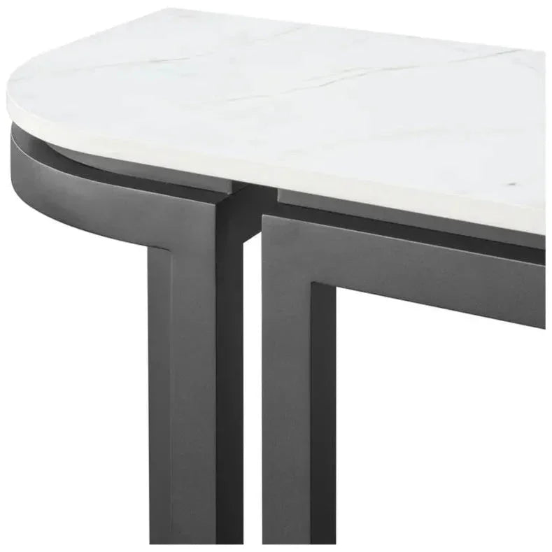Malibu Aluminum Framed Outdoor Console Table -- view 6