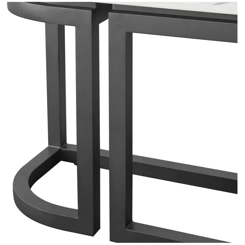 Malibu Aluminum Framed Outdoor Console Table -- view 7