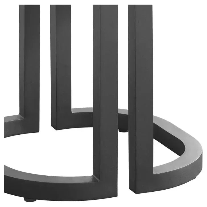Malibu Aluminum Framed Outdoor End Table -- view 10