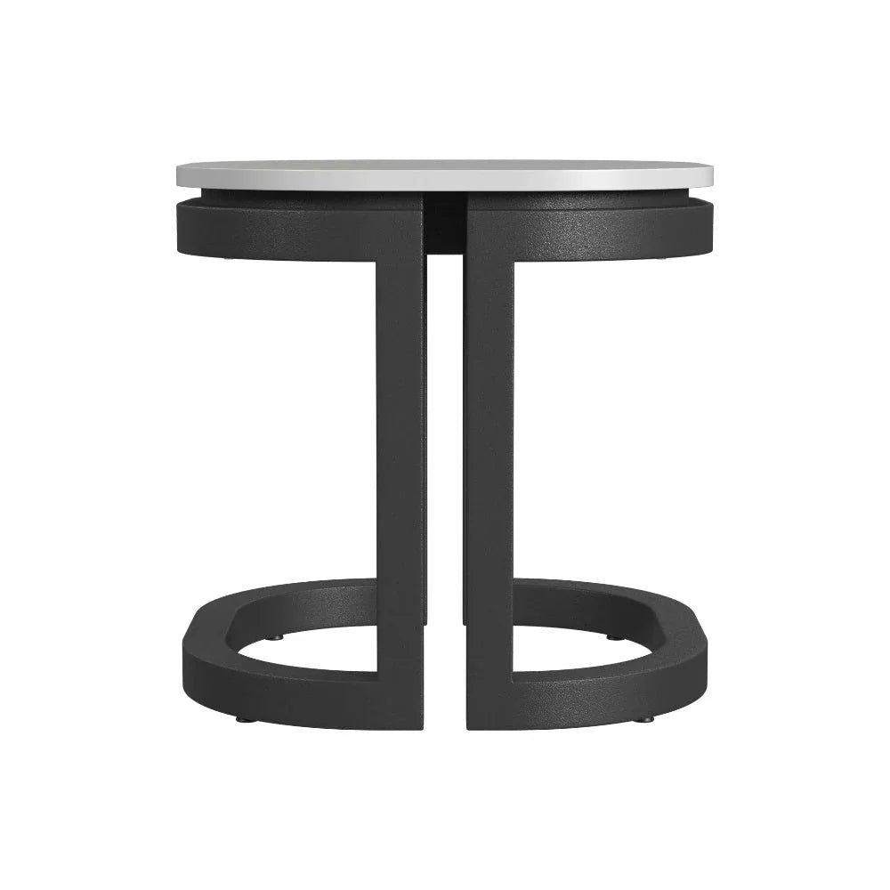Malibu Aluminum Framed Outdoor End Table -- view 7