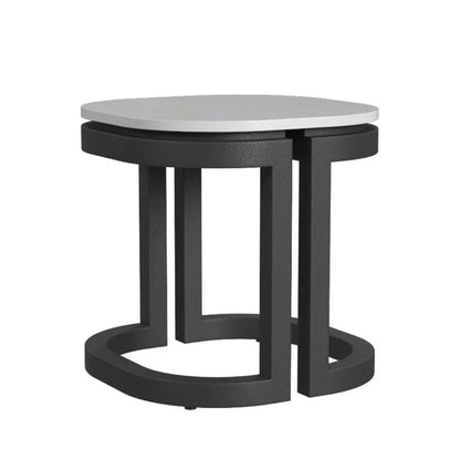 Malibu Aluminum Framed Outdoor End Table