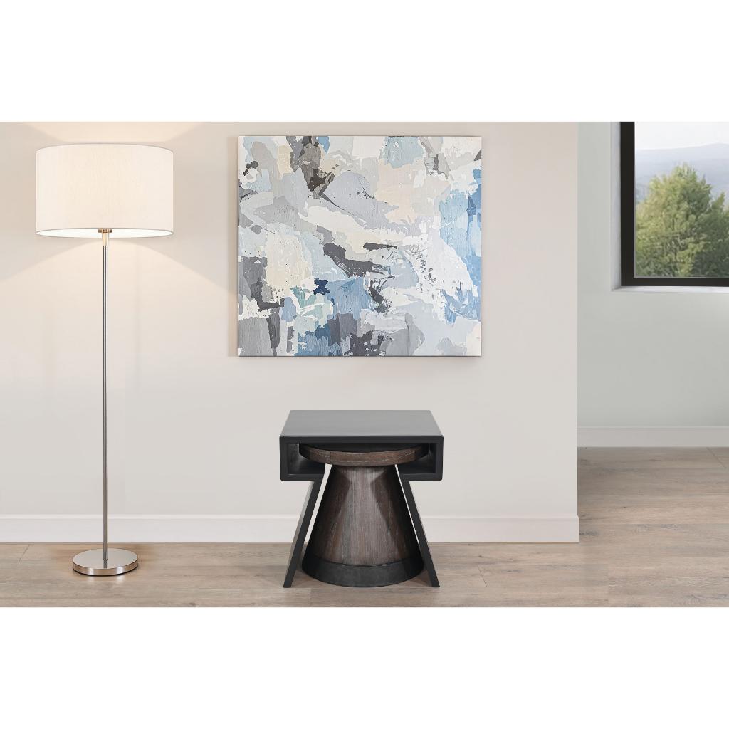 Sunny D Malibu Martini Nesting Accent Table with Stool