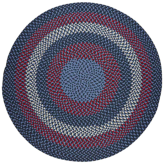 Rhody Rug Manhattan Braided Round Reversible Area Rugs