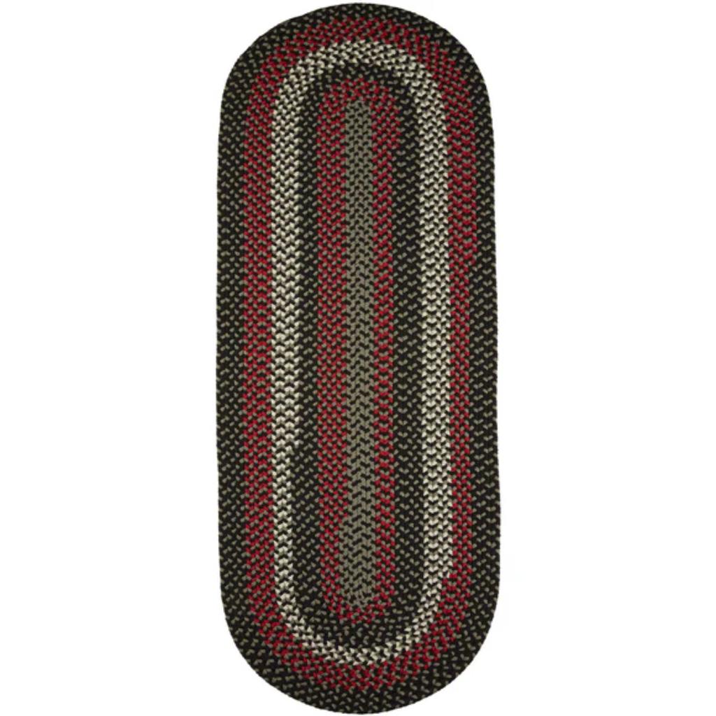 Rhody Rug Manhattan Braided Runner Reversible Area Rugs
