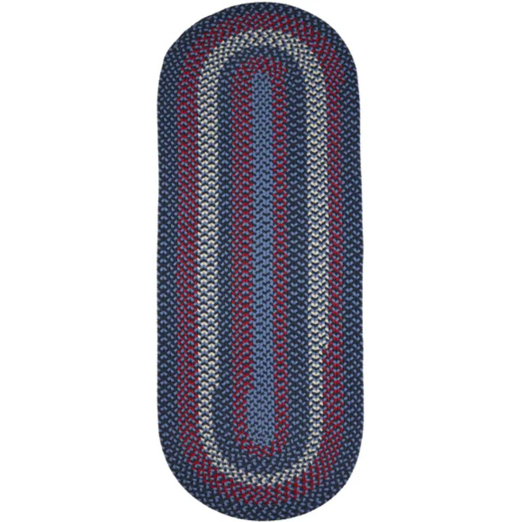 Rhody Rug Manhattan Braided Runner Reversible Area Rugs