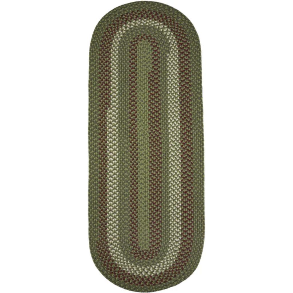 Rhody Rug Manhattan Braided Runner Reversible Area Rugs