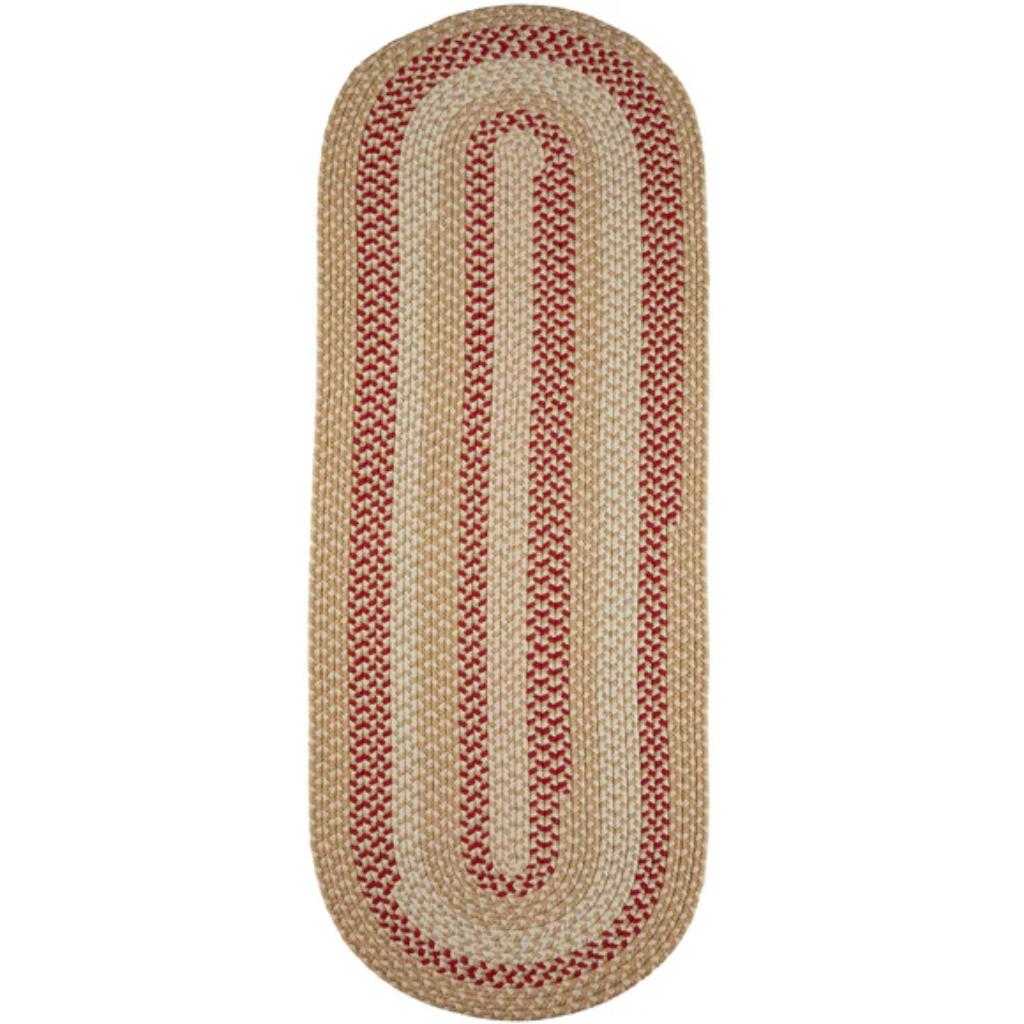 Rhody Rug Manhattan Braided Runner Reversible Area Rugs
