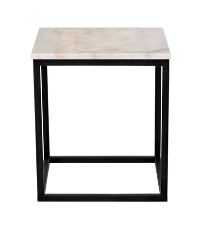 Manning Large Small Square Side Table-Side Tables-Noir-Sideboards and Things