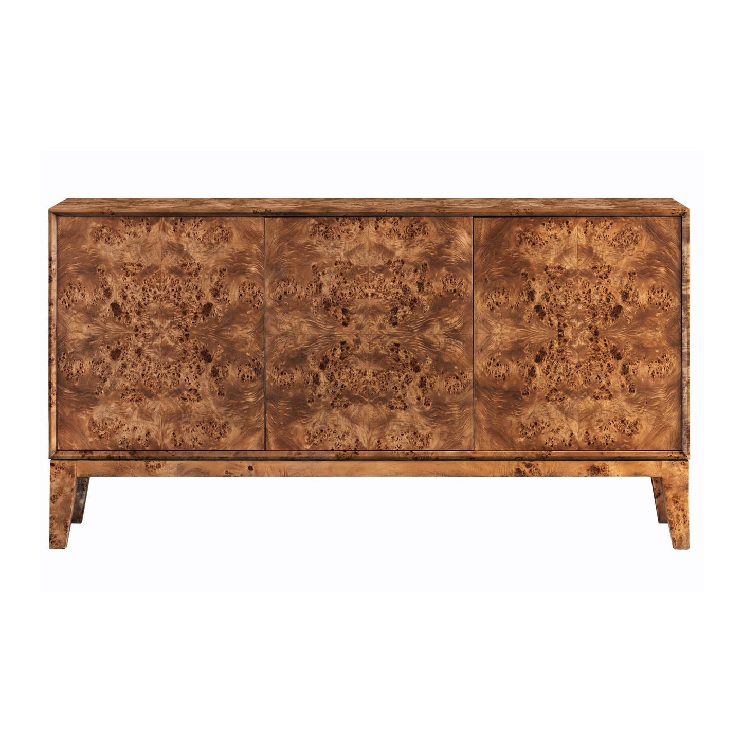 LH Home Mappa Three Doors Wood Sideboard
