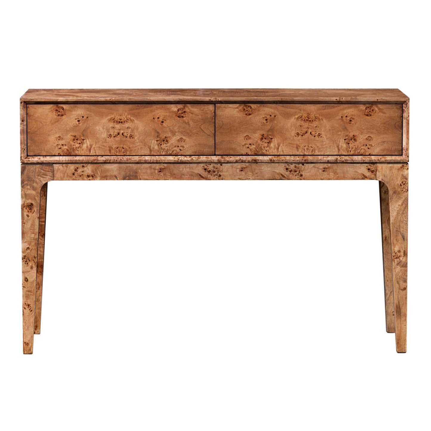 LH Home Mappa Two Drawers Wood Console Table