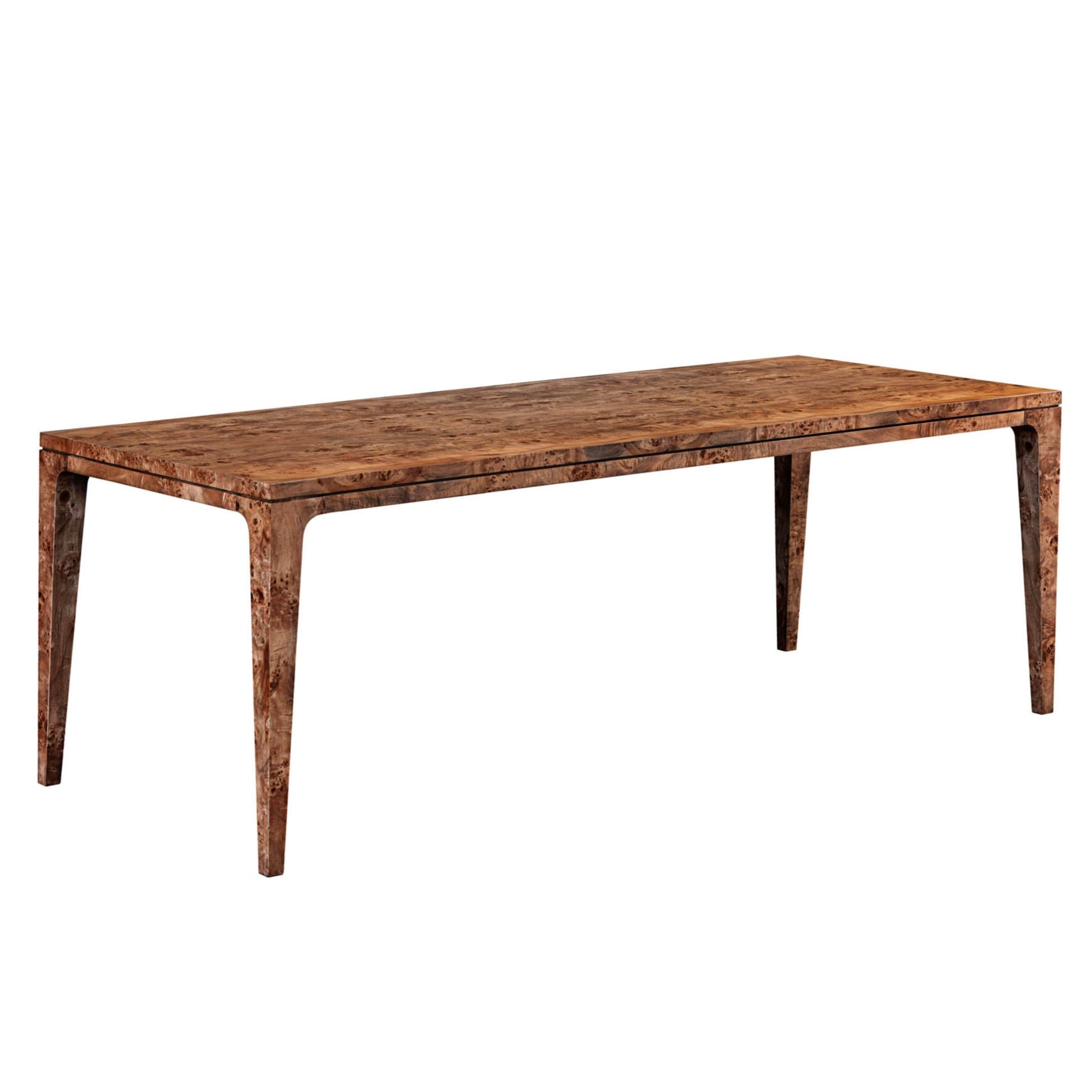 LH Home Mappa Wooden Rectangular Dining Table
