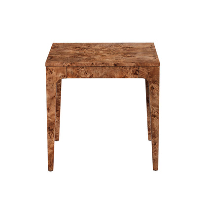 LH Home Mappa Wooden Square Side Table