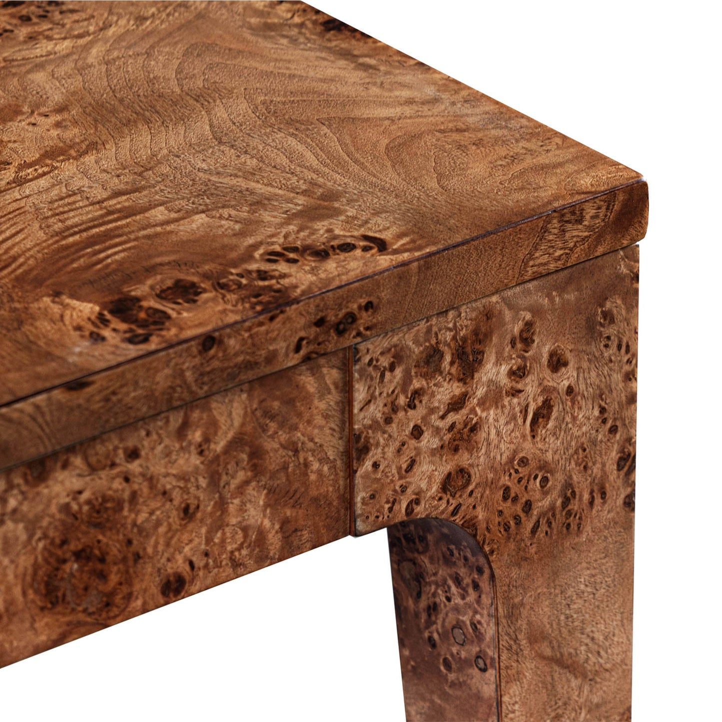 LH Home Mappa Wooden Square Side Table