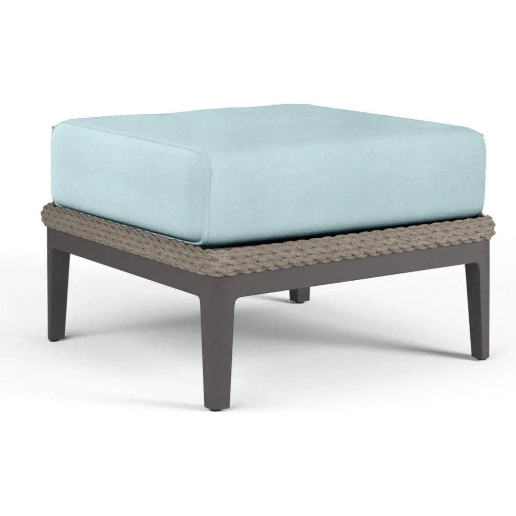Marbella Sunbrella Outdoor Ottoman