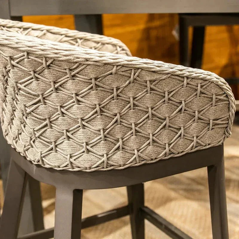 Marbella Weather-Resistant Outdoor Bar Stool -- view 3
