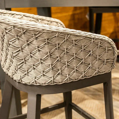 Marbella Weather-Resistant Outdoor Bar Stool -- view 3