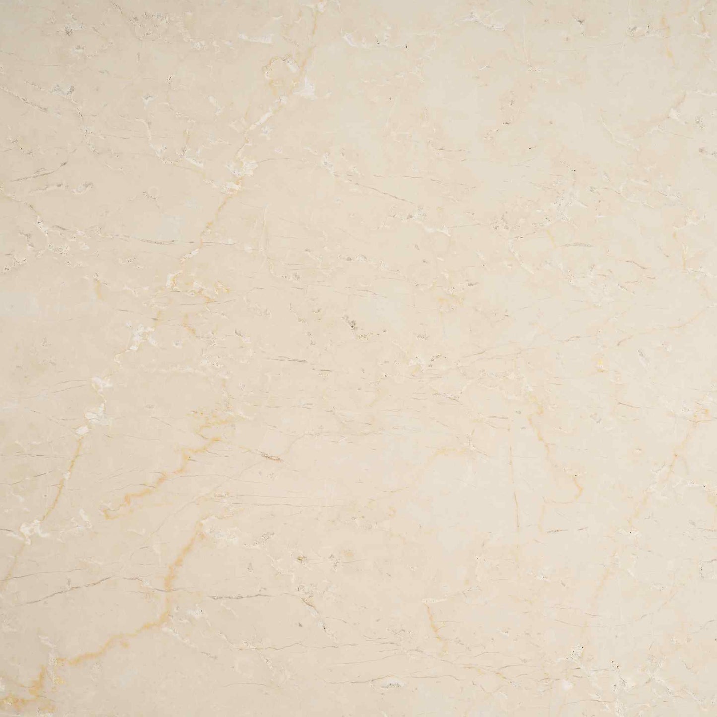 Marbrello Botticino Marble Top Round Dining Table